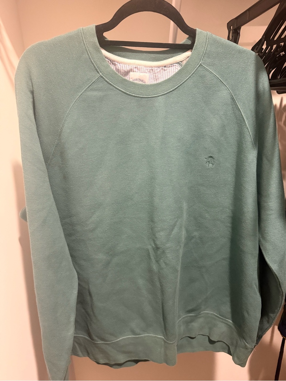 Vintage brooks brothers Sage Green Crewneck Sweatshirt
